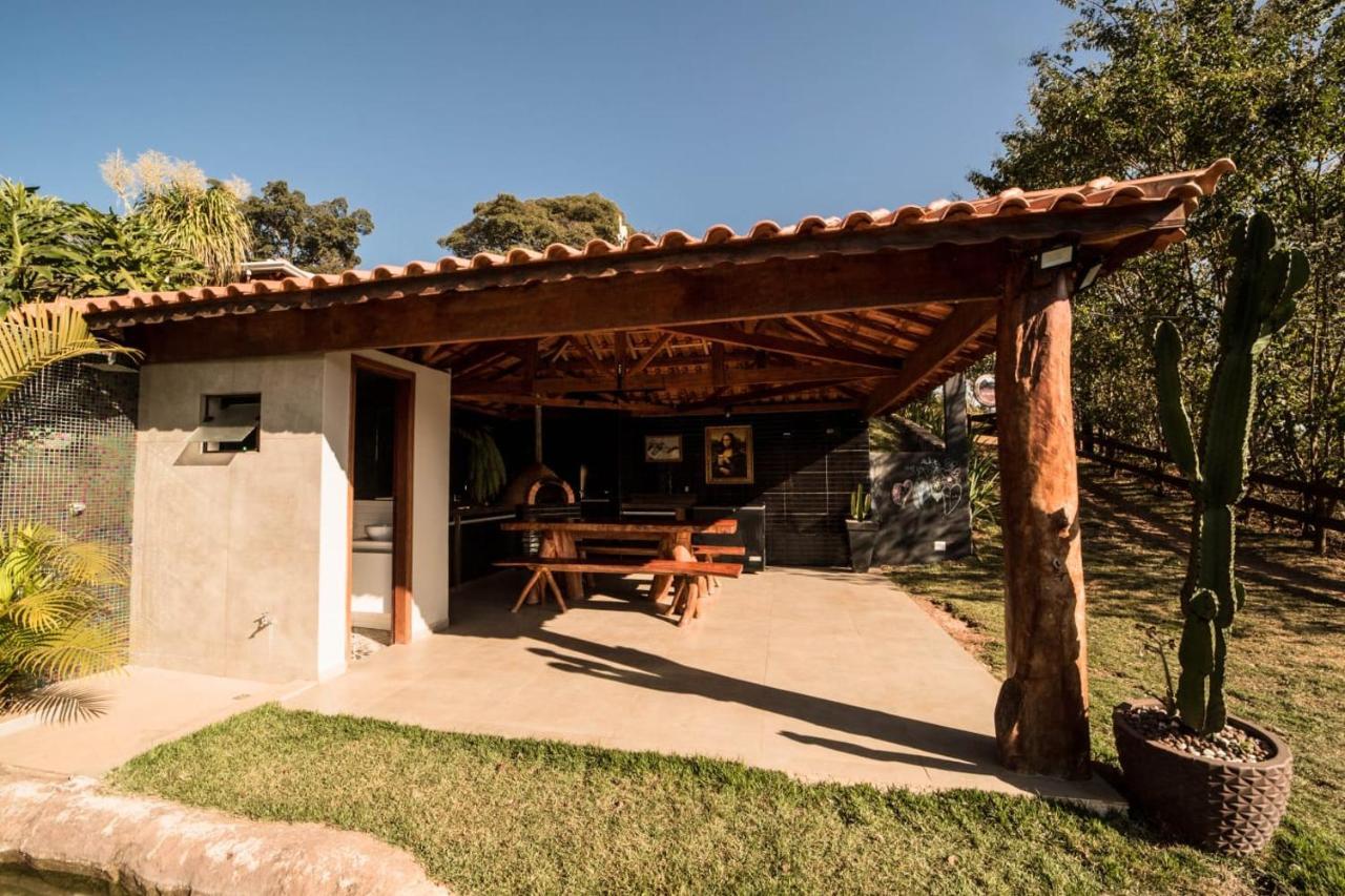 Casa de campo com cachoeira artificial Sao Lourenco (Minas Gerais) Exterior foto
