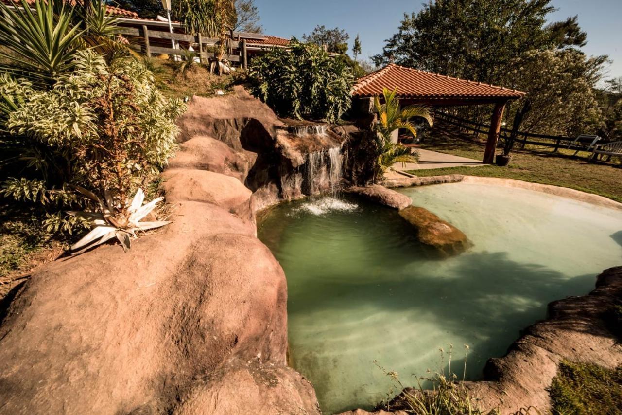 Casa de campo com cachoeira artificial Sao Lourenco (Minas Gerais) Exterior foto