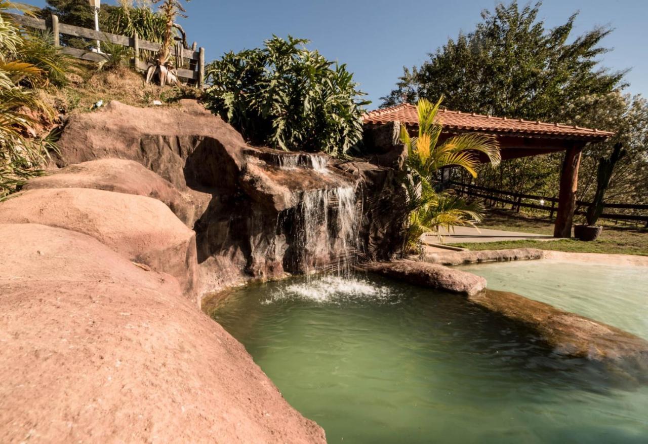 Casa de campo com cachoeira artificial Sao Lourenco (Minas Gerais) Exterior foto